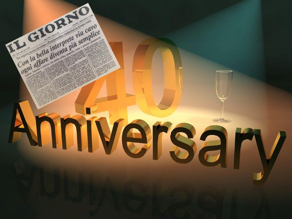 Anniversario dei 40 anni di Prontomondo